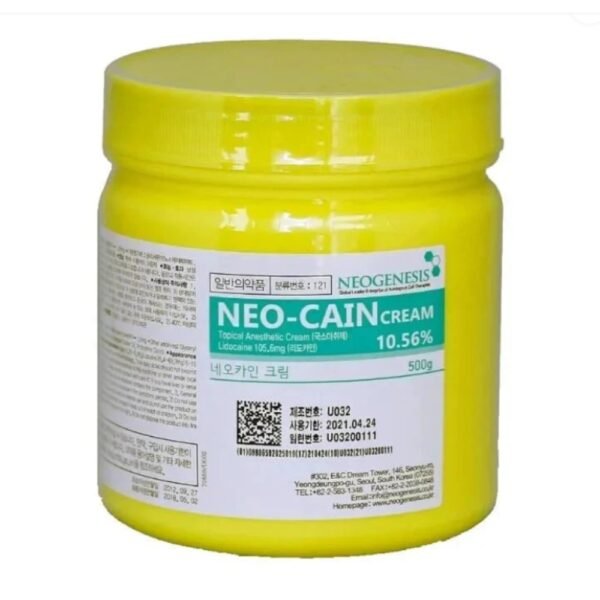 Original Neo-Cain Numbing Cream 10.56% Lidocaine - 500g
