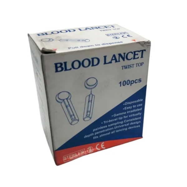 Twist Top Blood Lancets - Disposable